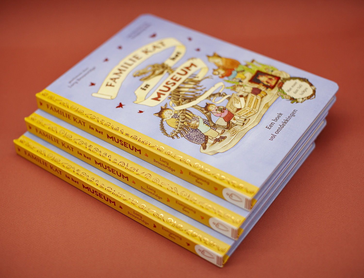 Familie Kat in het museum | Lucy Brownridge