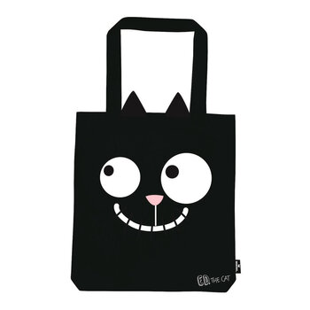 Ed the Cat Ed the cat katoenen tas groot - Catitude 39x42 cm