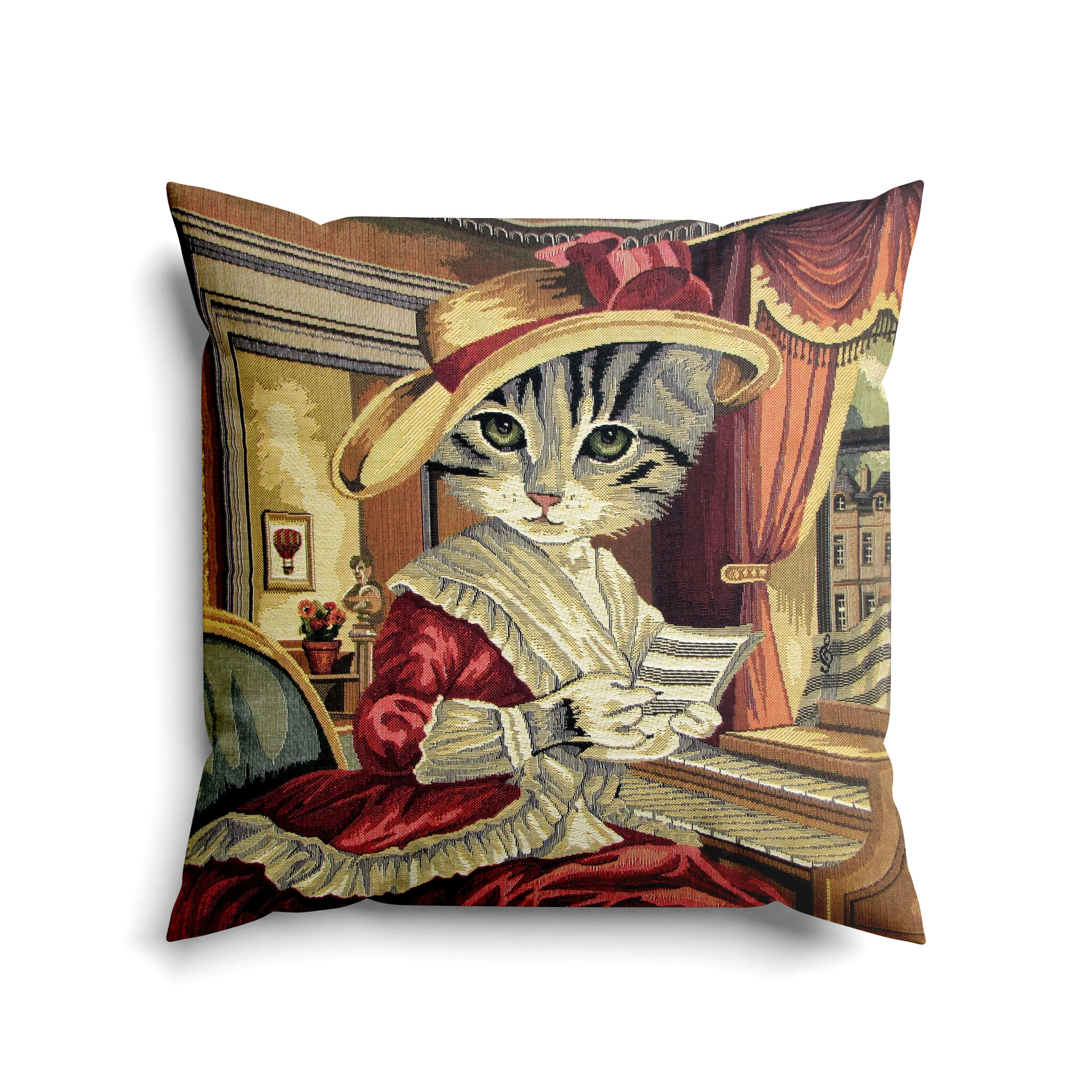 Yapatkwa Lady Esterhazy - jacquard geweven kussenhoes