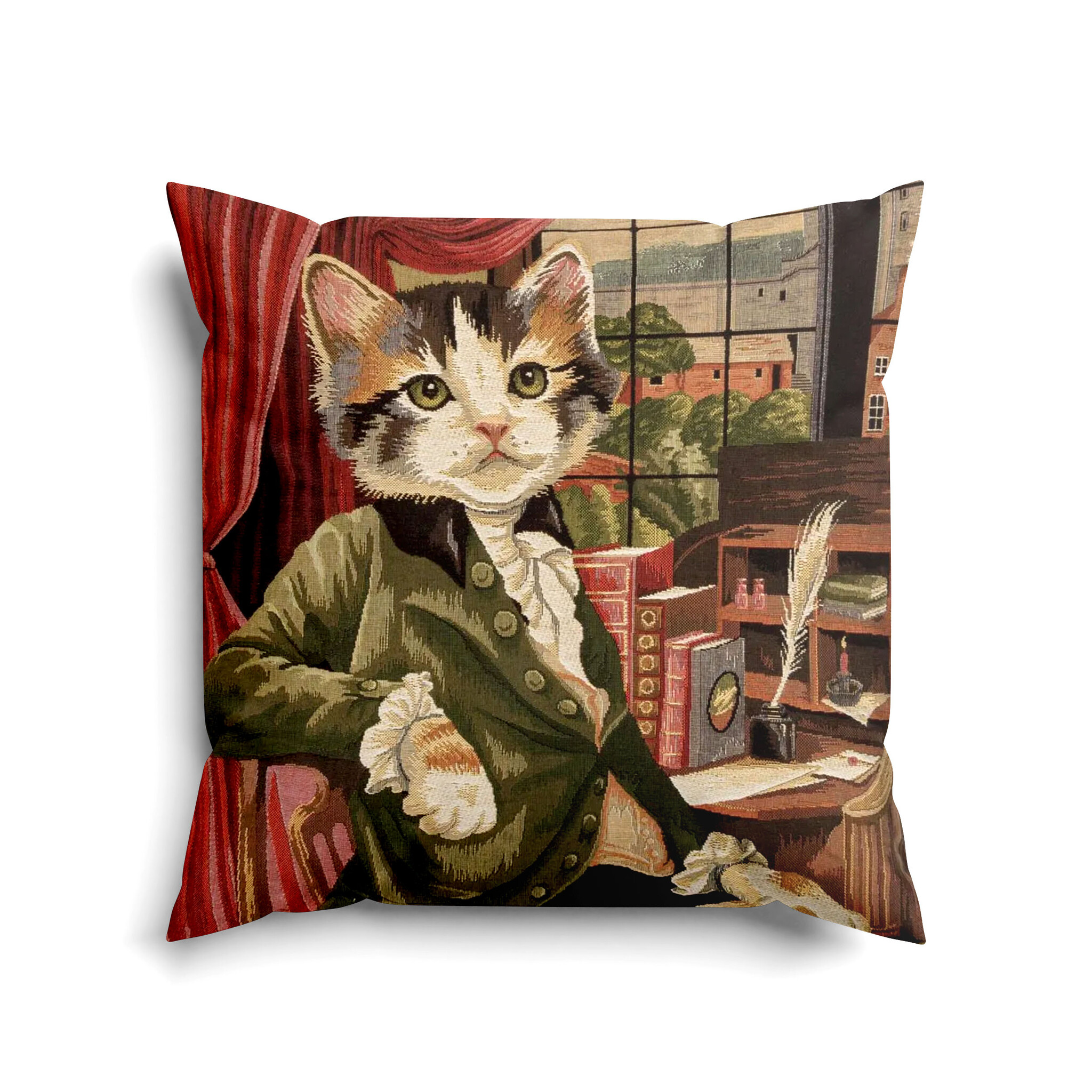 Yapatkwa Lord Byron - jacquard geweven kussenhoes