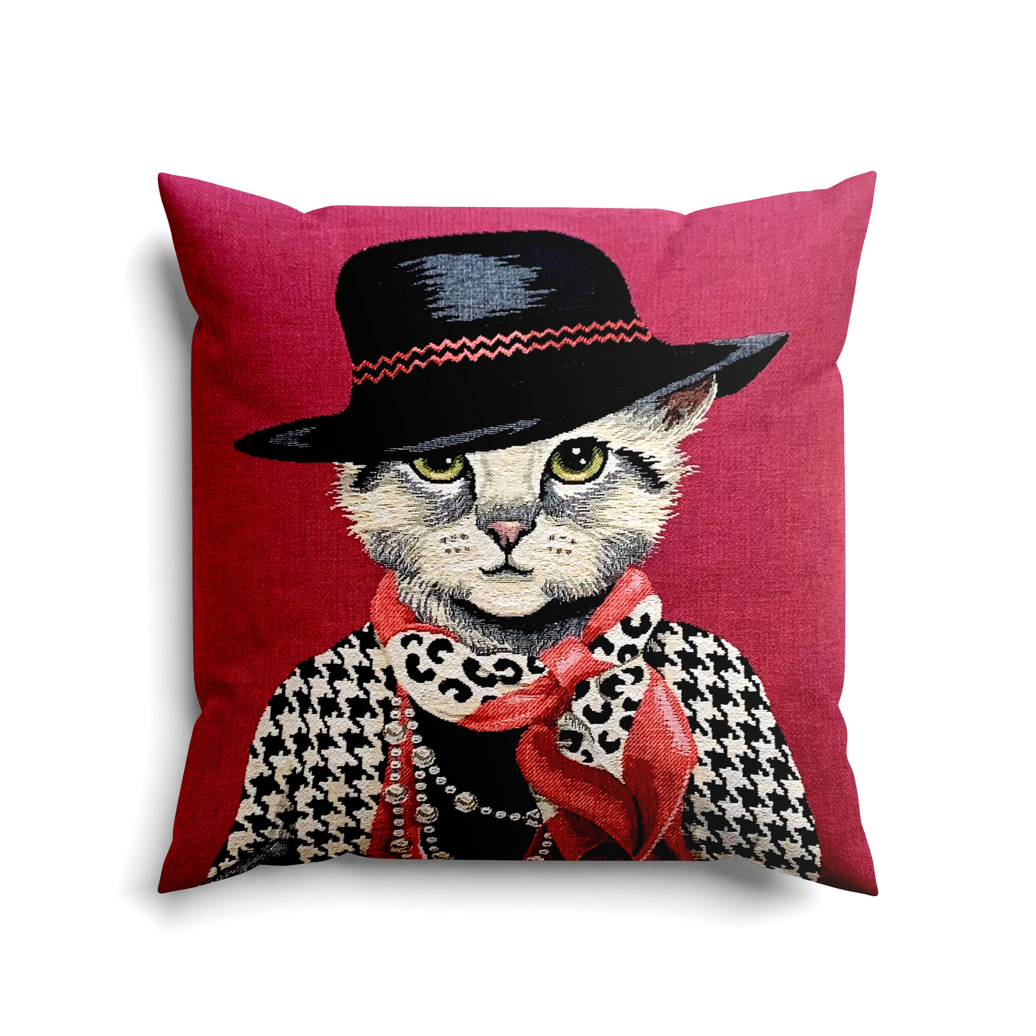 Yapatkwa Coco Chatnel - jacquard geweven kussenhoes