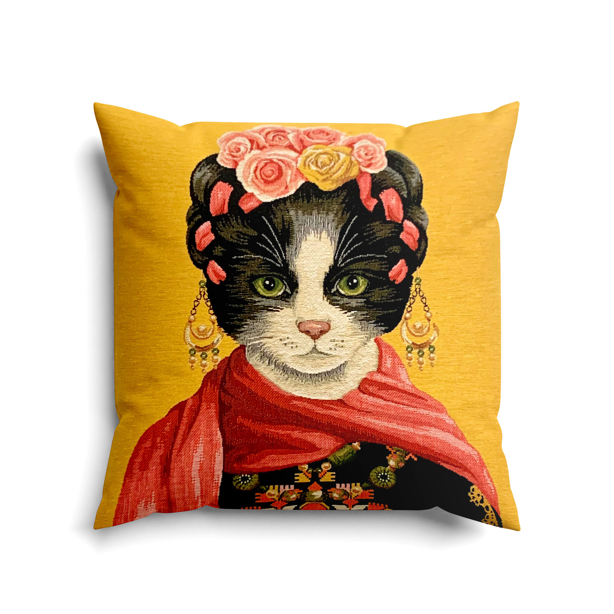 Yapatkwa Frida Katho - jacquard geweven kussenhoes