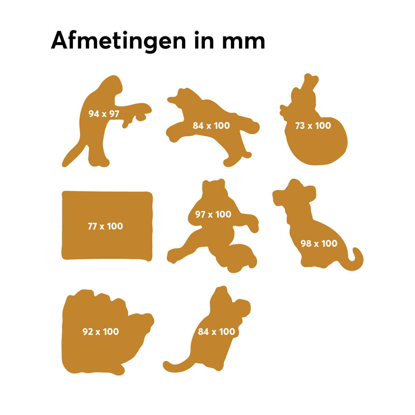 Kat & Kat & Medieval Cats – set met 8 vinylstickers