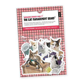 Kat & The Cat Management Board™ stickerset