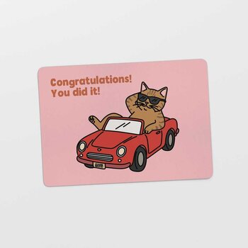 Kat & Congratulations! You did it!