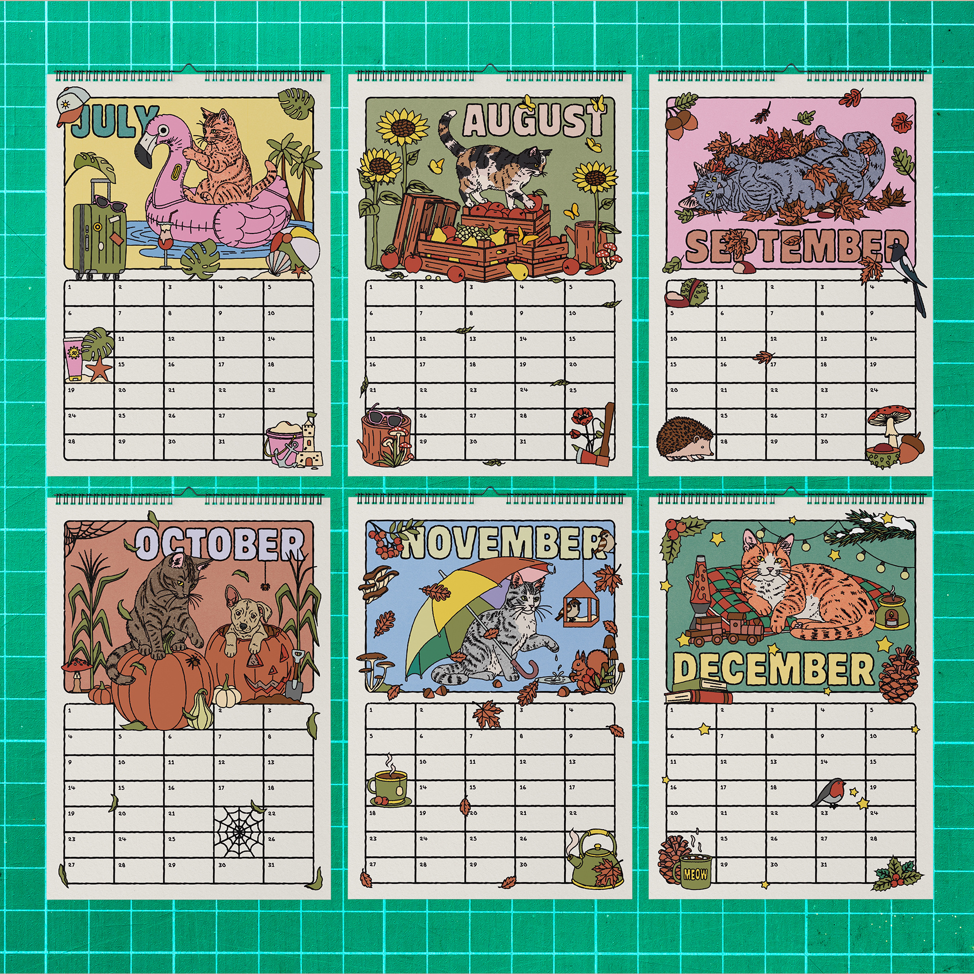 Kat & Kat & Celebration calendar