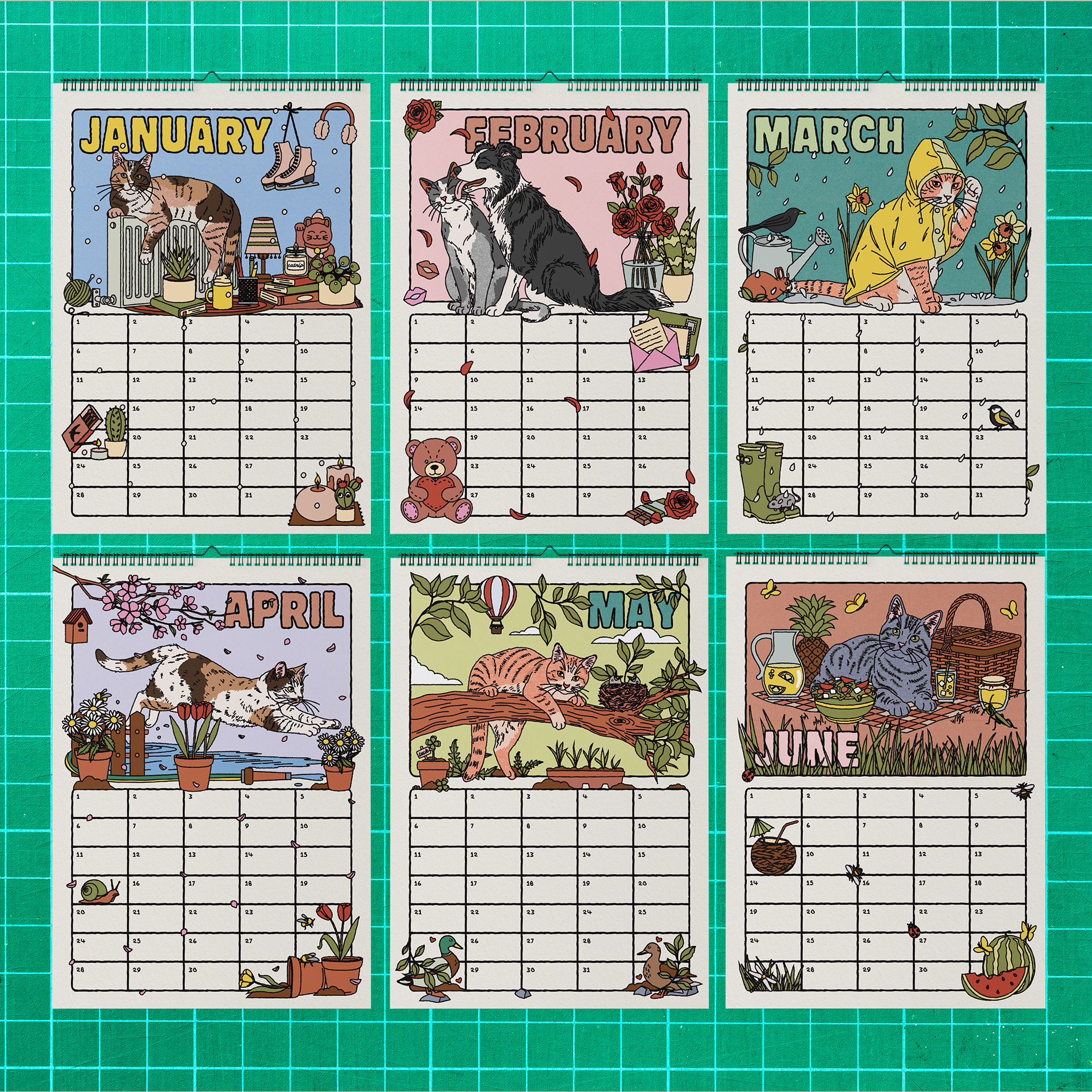 Kat & Kat & Celebration calendar
