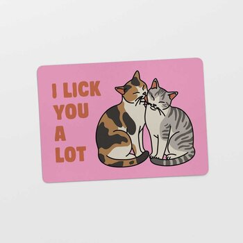 Kat & I lick you a lot