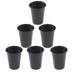 Plastic Rinse Cups - GOBELET - Pack of 100 - Black
