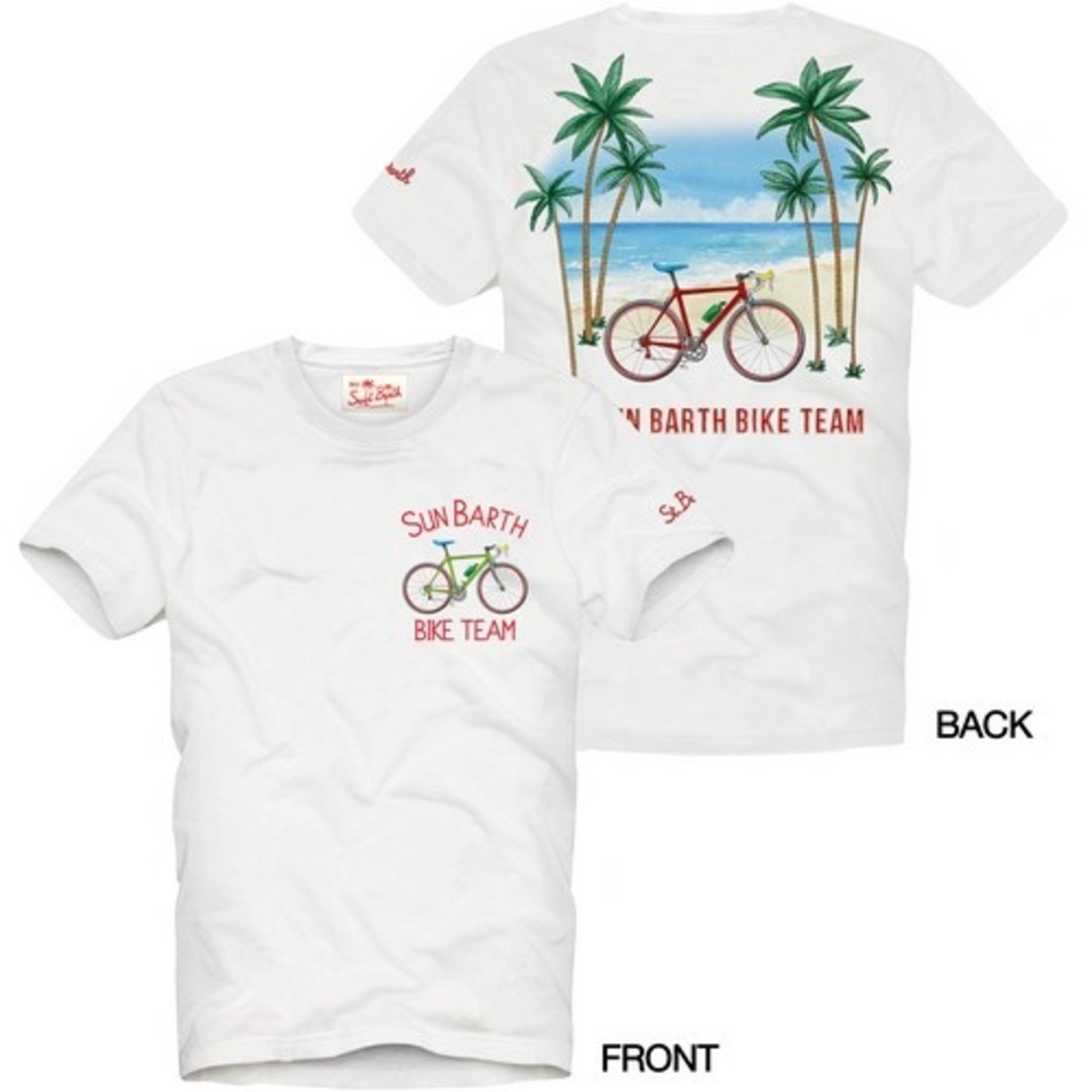 MC2Saint-Barth MC2S-B T-shirt Bike team