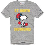 MC2Saint-Barth MC2S-B T-shirt Snoopy Snow grijs