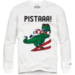 MC2Saint-Barth MC2S-B T-shirt l/s Dino Pista wit