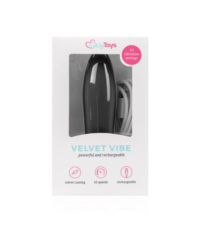 Velvet Vibe - Zwart