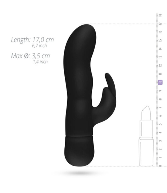 Mad Rabbit Vibrator - Zwart