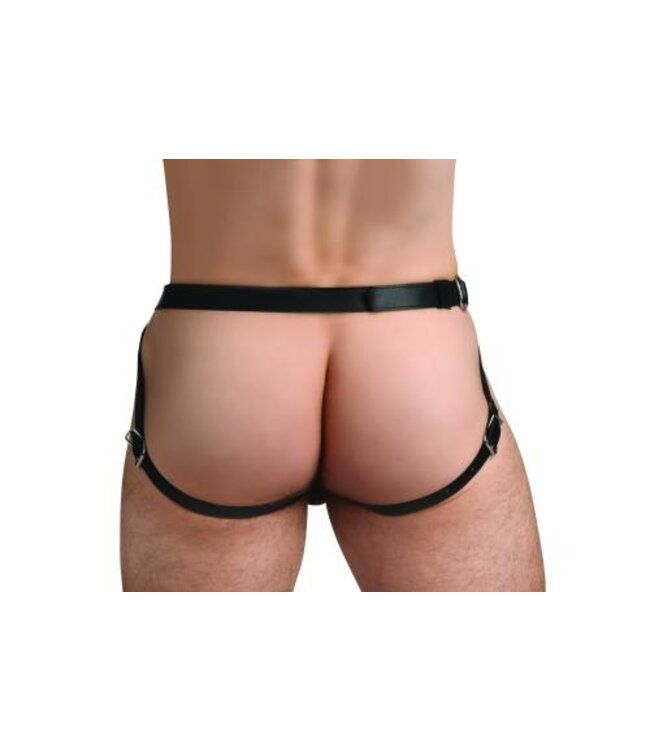 Realistische Vibrerende Siliconen Penis Sleeve - Zwart