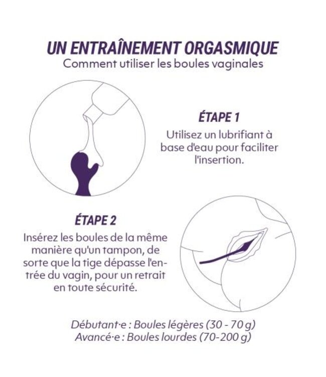 Jane Untamed Geisha Balls Vibe - Schwarz