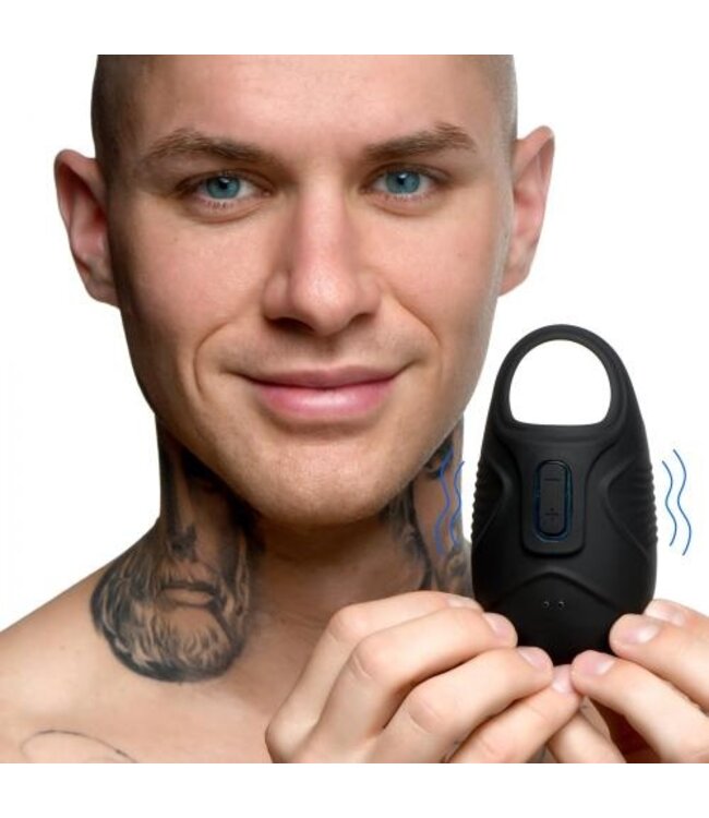 Trinity Vibes - Vibrerende Siliconen Ballen - Zwart