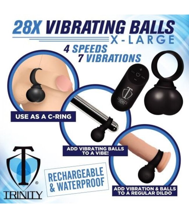 Trinity Vibes - Vibrerende Ballen - X-Large