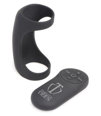 Trinity Vibes G-Shaft Vibrerende Cockring Met Afstandsbediening