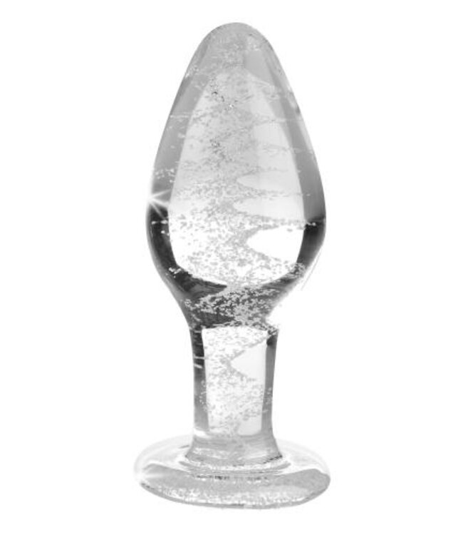 Glow-in-the-Dark Anaalplug Van Glas - Large