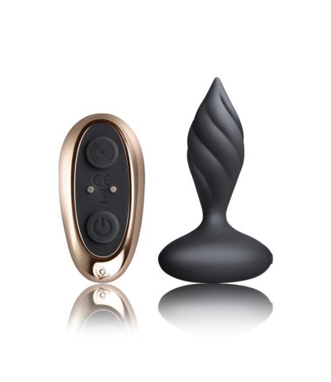 Rocks-Off - Petite Sensations Desire Vibrerende Anaalplug - Zwart