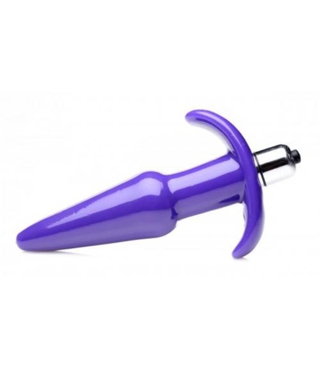 Smooth Vibrerende Anaalplug - Paars