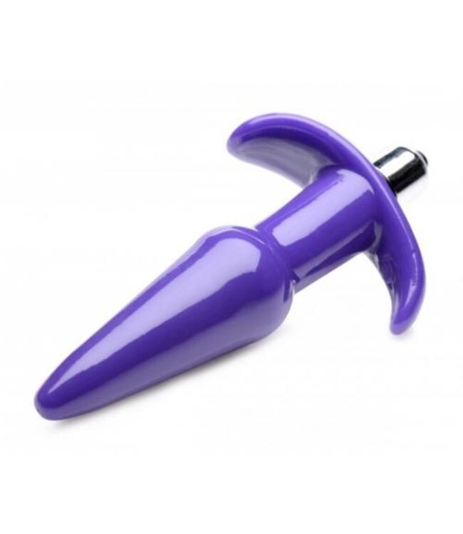 Smooth Vibrerende Anaalplug - Paars