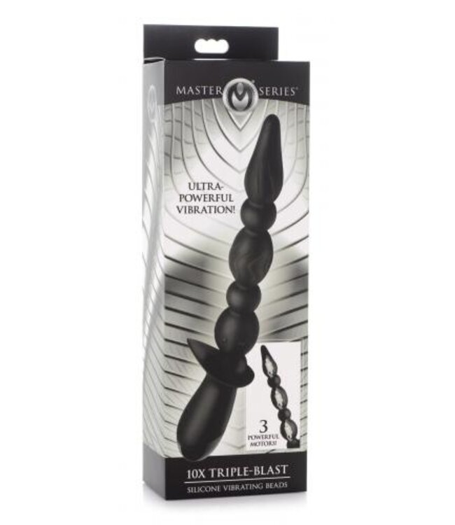 Triple-Blast - Vibrerende Anaalketting