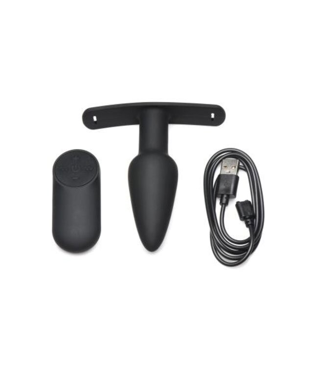 Bum-Tastic Vibrerende Anaal Plug met Harnas & Afstandsbediening