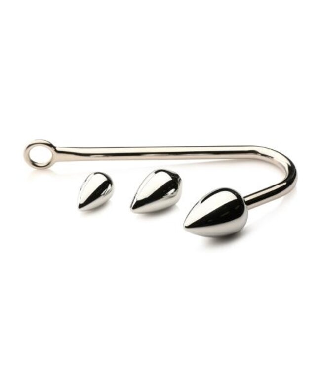 Anal Hook Trainer Set - Zilver