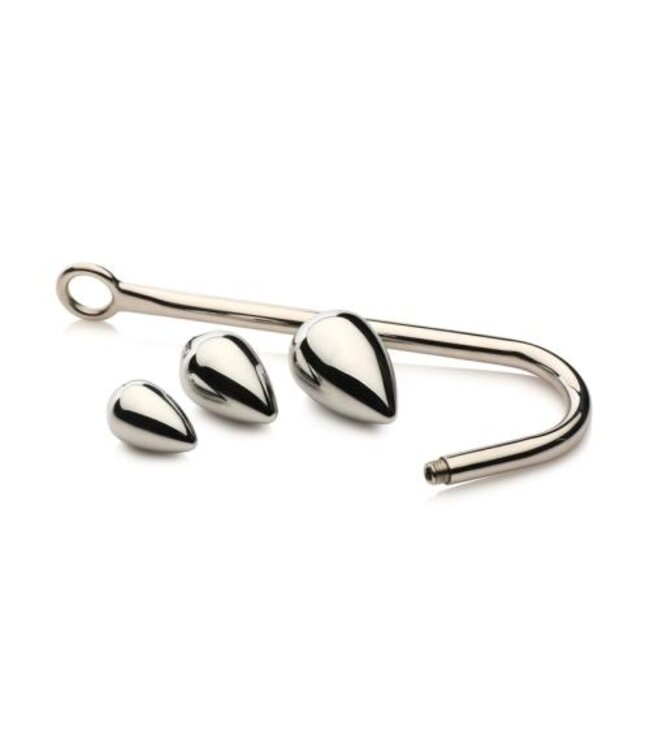 Anal Hook Trainer Set - Zilver