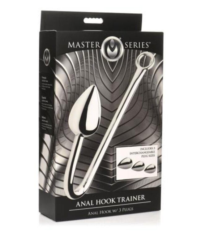 Anal Hook Trainer Set - Zilver