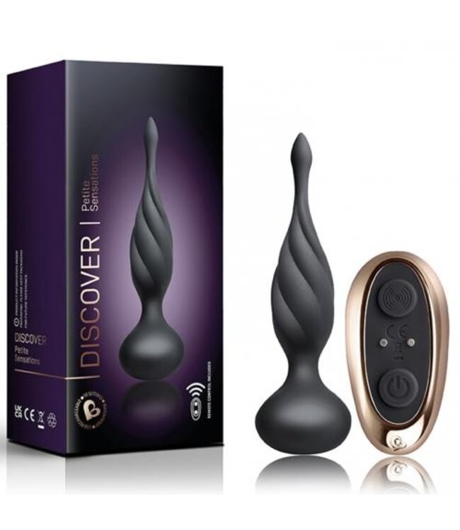 Rocks-Off - Petite Sensations Discover Anaal Vibrator - Zwart