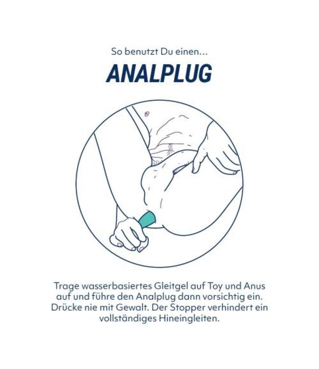 Petite Sensations Plug - Zwart