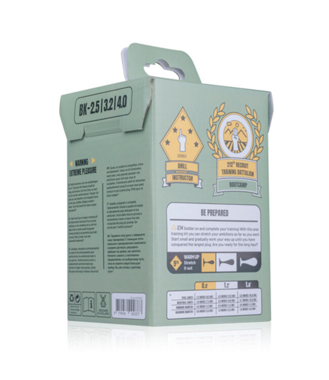 BUTTR - ButtKickers Buttplug Trainingsset