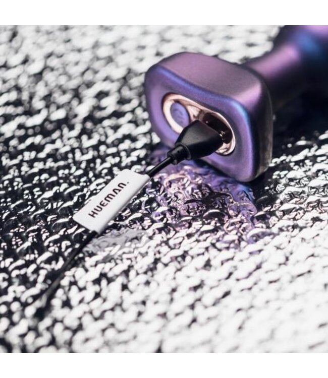 Hueman - Space Force Vibrerende en Stotende Buttplug