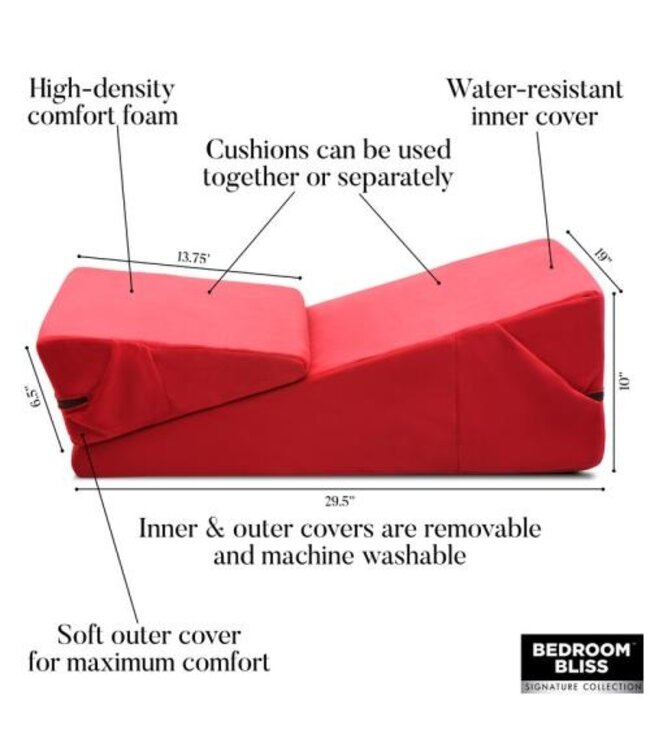 Love Cushion Set - Rood