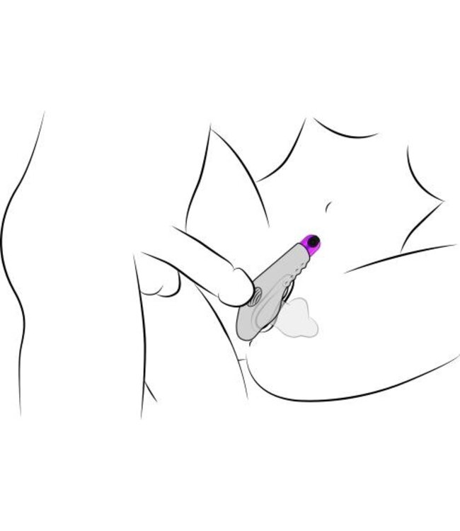 Love Tunnel - Vibrerende Toy Voor Koppels Met Afstandsbediening