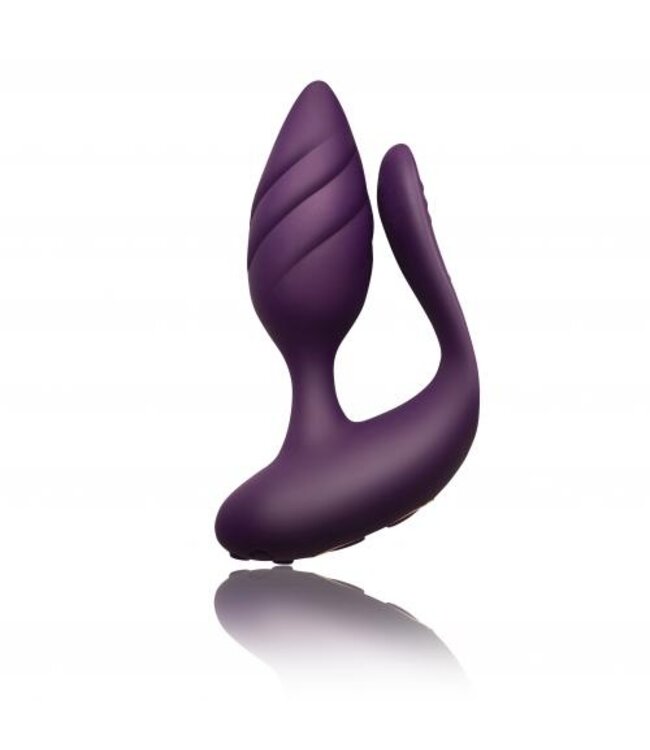 Rocks-Off - Cocktail Koppelvibrator - Burgundy