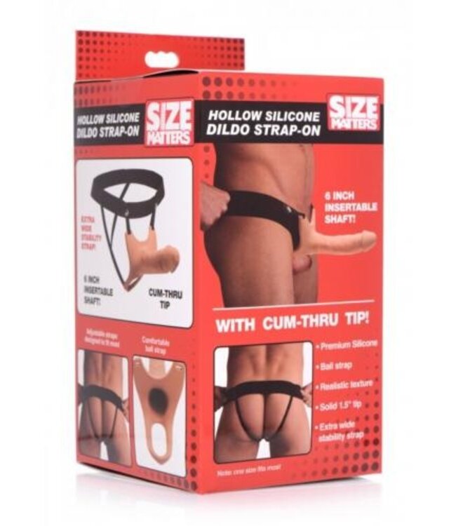 Holle Strap-On Siliconen Dildo Met Harnas