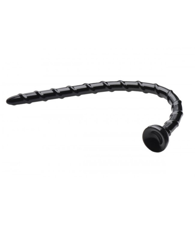 Swirl Thin Anal Snake Anaaldildo - 45 cm