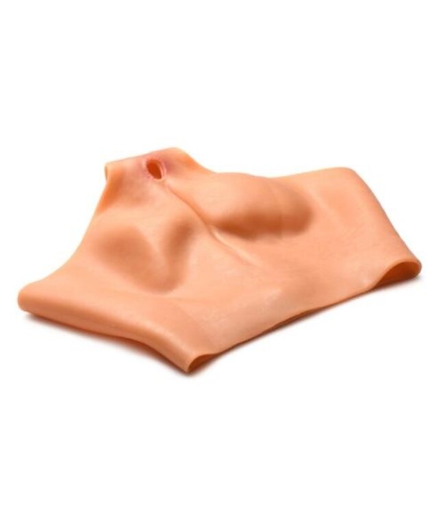 Slipje Siliconen Vagina + Kont - Small