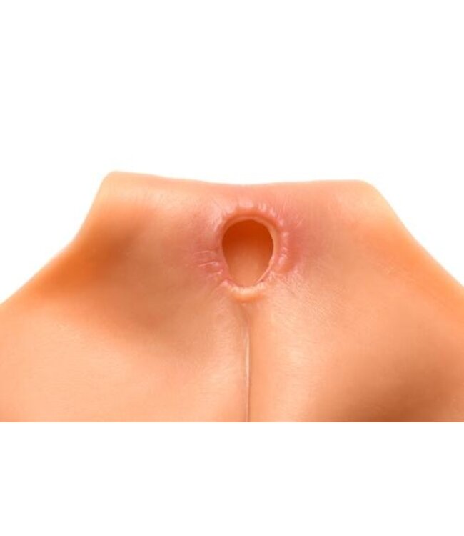 Slipje Siliconen Vagina + Kont - Small