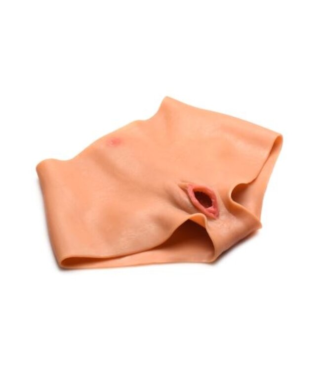 Slipje Siliconen Vagina + Kont - Large