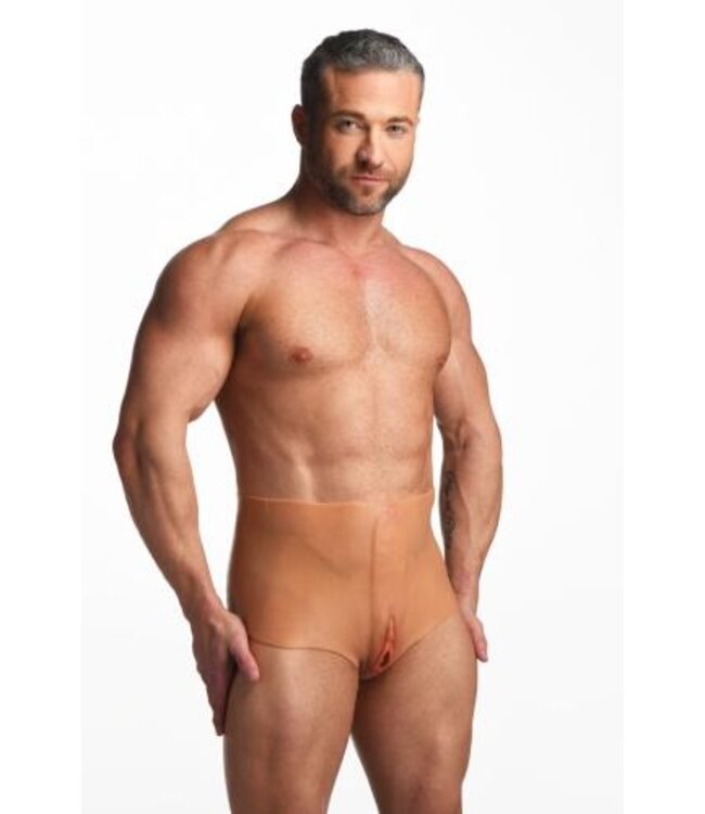 Slipje Siliconen Vagina + Kont - Large