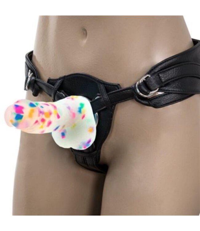 Addiction - Party Marty Confetti Dildo - 18 cm