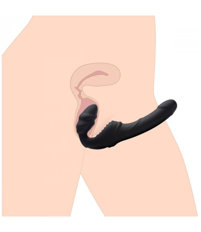 Slim Rider Strapless Strap-on Vibrator