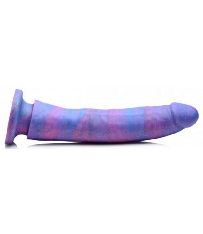 Magic Stick Siliconen Dildo Met Glitters - 24 cm