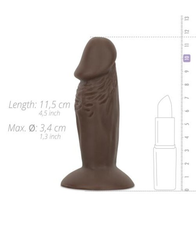 Charlie Realistische Dildo Met Zuignap - 11,5 cm