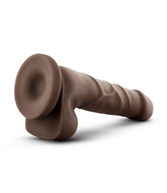 Dr. Skin - Realistische Dildo Met Zuignap 20 cm - Chocolate